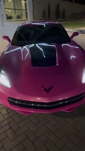 WHAT MODS SHOULD I ADD TO THE PINK C7 #fyp #viral #corvette #luxurycar #luxurycar #viral #xyzbca