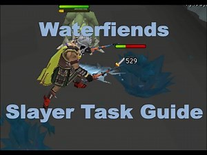 Waterfiends Slayer Task Guide - 130K Slayer and 750K Total XP per hour! [Runescape 2013]