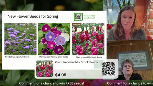 Join us LIVE for our What’s New for 2026 workshop, where we’re showcasing the latest seed releases from Park Seed! 🌱 Carrie from Park Seed’s app, From Seed to Spoon, will be joined by Jennifer from Park Seed, who works closely with selecting and bringing new seed varieties to Park Seed. Together, they’ll walk through the newest additions, share why these varieties stood out, and talk about what makes them worth growing. 🎁 Giveaway! One lucky live viewer will win a packet of one of the new 2026