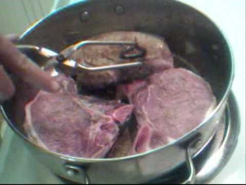 How to make Pork Chops and not so sour Sauerkraut Dinner Recipe