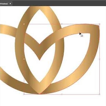 Adobe Illustrator Logo design / Illustration | Lotus Flower Logo Tutorial