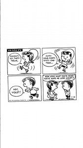 Violet #charlesschulz #thepeanuts