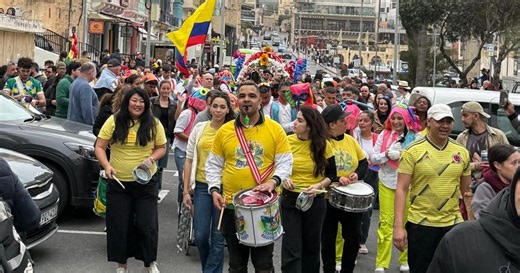 Watch: Malta’s first Latin American carnival parades through St Julian's