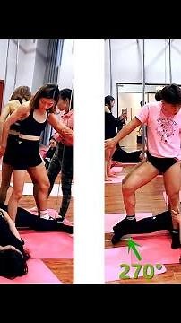 From 0° to 270°: Extreme Splits Training Makes Her Cry.