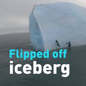 98K views · 425 reactions | Is scaling an iceberg ever a good idea? Two Arctic explorers made a bad judgment call in their spur-of-the-moment decision to scale a little iceberg near the North Pole. See the harrowing mistake Mike Horn and Fred Roux narrowly survived. | CGTN | Facebook