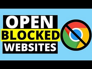 How To Get Access To Blocked Websites.