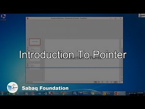 Introduction to Pointer, Computer Science Lecture | Sabaq.pk