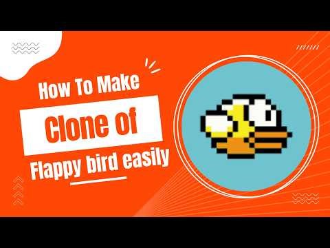 How to make a flappy bird clone easily.