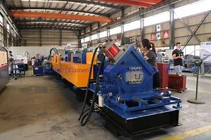 [Hot Item] Automaitc Size Changeable Top Hat Roll Former Omega and U Profile Roll Forming Machine