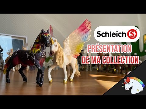 PRÉSENTATION DE TOUTES MES FIGURINES SCHLEICH 🥰