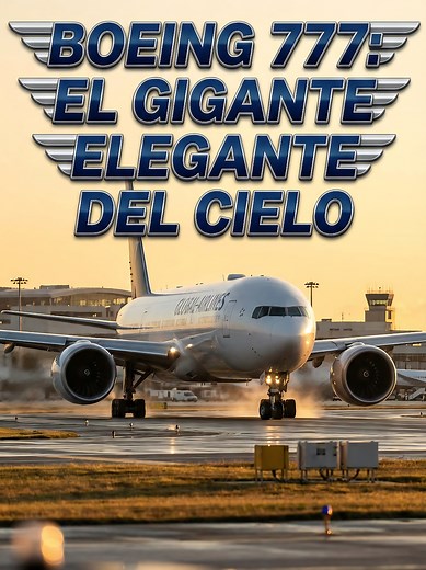 Boeing 777: El avión más bonito del mundo
