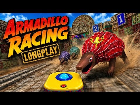 ARMADILLO RACING | Namco's Forgotten Trackball Racer | Full Longplay