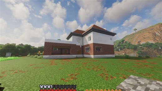 当我下矿回来看到我妹盖的凶宅