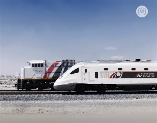 Etihad Rail Begins Passenger Train Trail Runs In Abu Dhabi