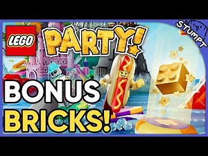 THEY ADDED BONUS BRICKS! - Lego Party (4-Player Gameplay)