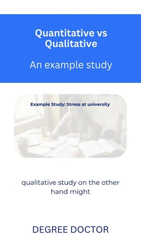 Quantitative vs qualitative: a simple comparison