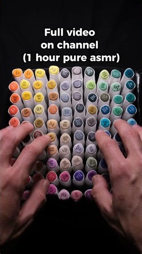 ASMR Alcohol Marker Coloring 🎨 Satisfying Sounds #shorts