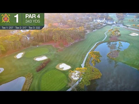 An Aerial Tour of The Granddaddy, Pine Lakes Country Club