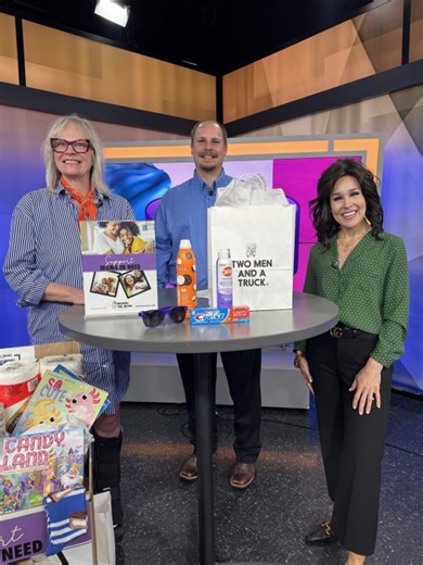 3rd annual Movers for Moms campaign with Two Men and a Truck benefiting local organizations