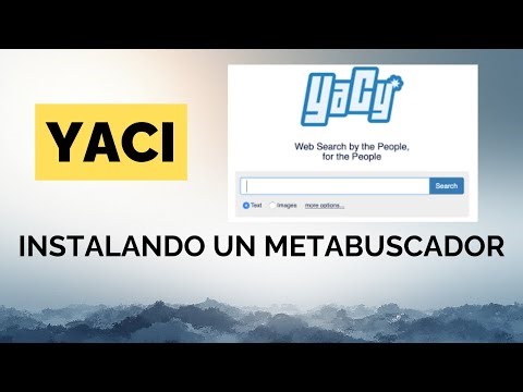 INSTALACION DE METABUSCADOR | YaCy | EFRAIN MAY