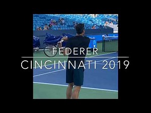 Roger Federer Practice