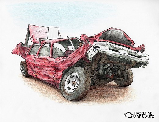 Standard Demolition Derby Coloring Book - Etsy