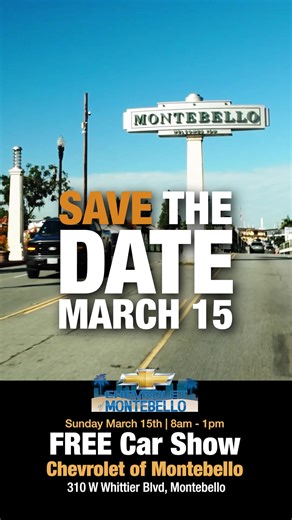 Join the FREE Classic Car Show on March 15th!