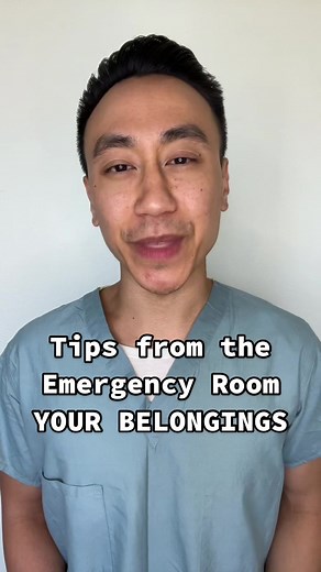 Thoughts from the ER #belongings #stuff #missing #hospital #patient #items #list #things #stairs #find
