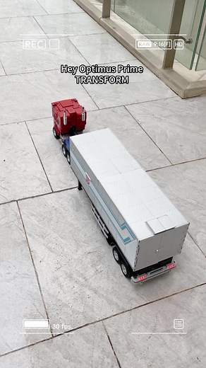 Transformers Optimus Prime Truck Transformation Guide