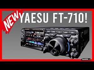 NEW! Yaesu FT-710 Announced! HF Radio- Size ,Weight, Frequencies, Power, More - FIRST LOOK! #yaesu