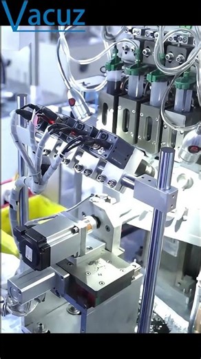 Vacuz Automatic NR SMD SMT Chip Inductor Core Needle Winding Coating Glue Dispensing Machine Price