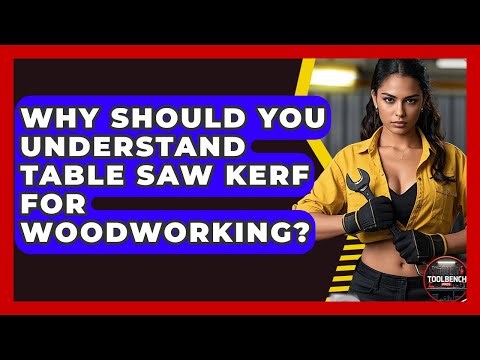 Why Should You Understand Table Saw Kerf For Woodworking? - ToolBench Pros