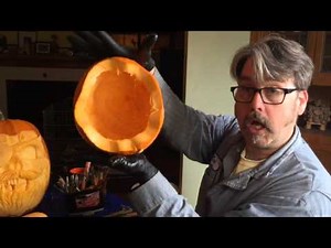 Professional Pumpkin Carver Jonathan Barwood Gives Carving Advice