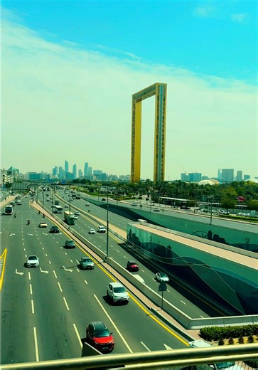 Breathtaking Luxury View from Dubai Frame