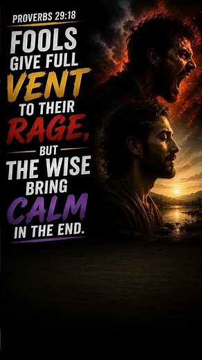 Control Your Anger Before It Controls You | Proverbs 29:18 🔥