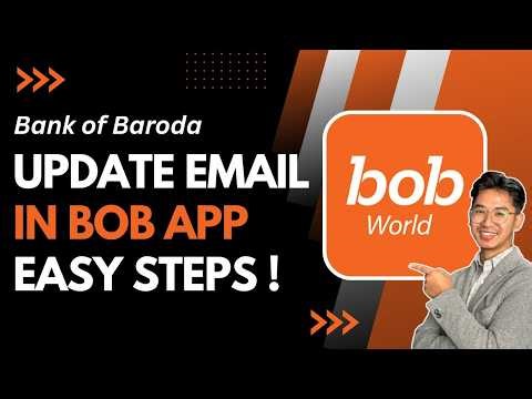 How to Update Email ID in BOB App