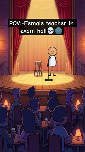 exam me female teacher aa gyi...... 💀🥰#standupcomedy#standup#comedy#hindistandupcomedy