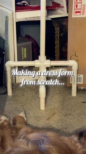 Making a Dress Form from Scratch for Fashion DIY