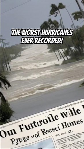 The Worst Hurricanes Ever Recorded!