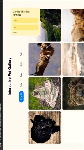 Responsive Interactive Gallery | html css JavaScript | ‪@webdesign12_04‬