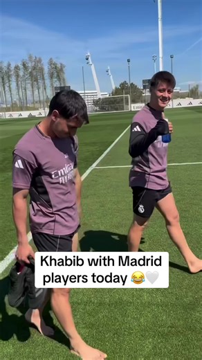 Khabib better teach these players a lesson. 🤍🥊 #realmadrid #khabib | send me location khabib shirt