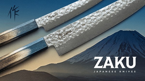 Zaku Japanese Knives: 100% made designed in Japan!