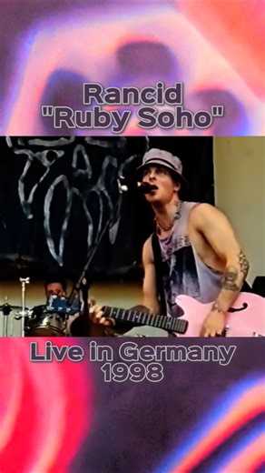 Rancid - "Ruby Soho" live in Germany (1998) #rancid #timarmstrong #punkrock #90spunk #epitaphrecords