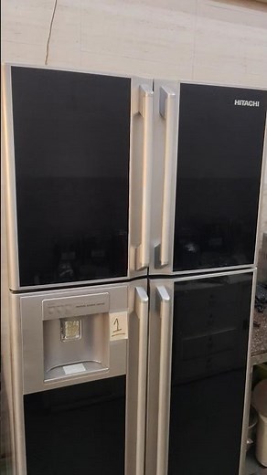 Hitachi side by side fridge compressor not start #shorts #fridge #hitachi