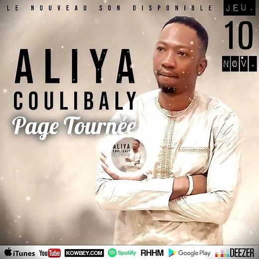 Aliya Coulibaly • Jeudi 10 novembre, à 16:00 GMT - Musique : Page Tournée