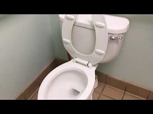 🚽 Bathroom Tour: Eljer Toilet at a Gas station