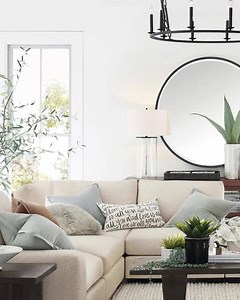 Just right white ✨ Not too warm and not too cool, Pure White SW 7005 looks crisp without being stark, making it a go-to for spaces with ample natural light 🙌 Head to our site to see more of our favorite colors from our Spring 2021 paint palette with Sherwin-Williams! https://bit.ly/3kOWYh1 | Pottery Barn