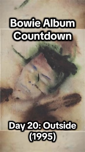 The Outsider Art on Instagram: "Bowie Album Countdown: Outside (1995) 🖤 This is one of my favourites (be warned: it may take a few watches to notice all the info!) After reuniting with Eno at his wedding, the experimental pair can’t help themselves from pushing boundaries once more. They visit the home of “outsider art” and make 30 hours of recordings planned to lead all the way up to the millennium. His first concept album since Diamond Dogs, Outside is a loose narrative inspired by visual art