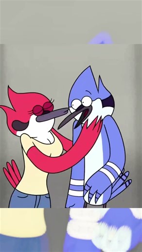 Mordecai and CJ #cartoon #cartoonshorts #regularshow