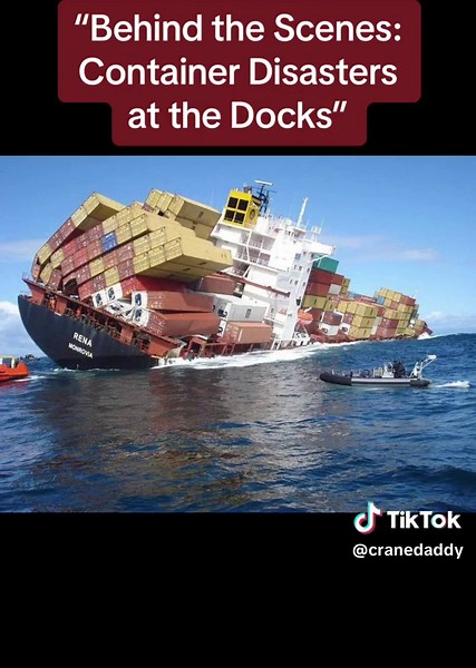 #CapCut Ever wondered what really happens at the docks? These pictures reveal the untold stories of container accidents on ships and docks. From toppled stacks to damaged cargo, this is a side of shipping that rarely gets seen. Check out these striking images that capture the chaos and resilience of life on the waterfront. #PortLife #ContainerShipping #AccidentsHappen #DocksideDrama #MaritimeIndustry #BehindTheScenes #ShippingIndustry #CargoAccidents #LifeAtTheDocks #UnseenStories #LogisticsLife